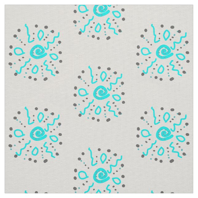 Tela azul claro de patrón (Retal)