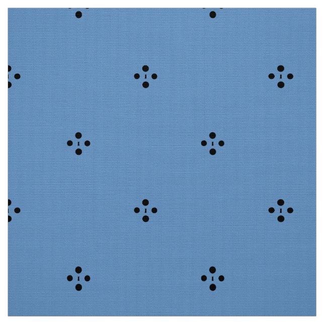 Tela azul de Ditsy (Retal)