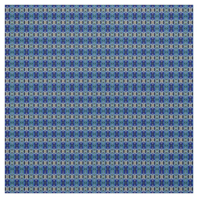 Tela azul de la tapicería (Retal)