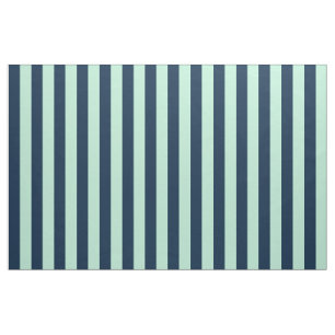 Tela Azul de Marinero y Menta