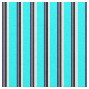 Tela Azul de medianoche, gris oscuro, negro, lavanda y 