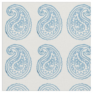 Tela azul de Paisley del huevo del petirrojo de