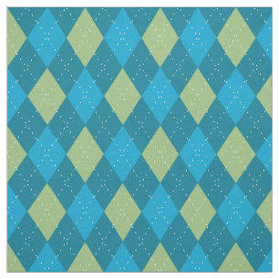 Tela Azul de patrón de Argyle