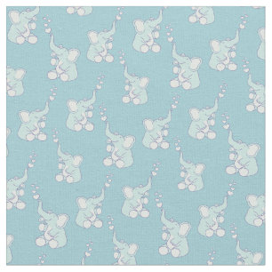 Tela azul del cuarto de niños del modelo del