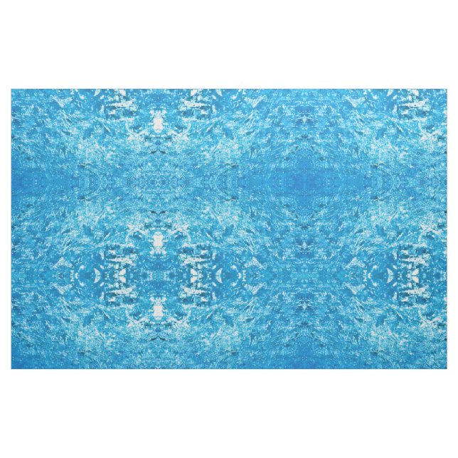 Tela azul del hielo ("Cuarto gordo" (fat quarter))