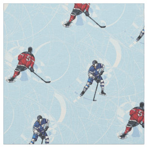 Tela Azul del modelo del hockey sobre hielo