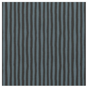 Tela Azul Gris Oscuro y Rayas Torcidas Negras