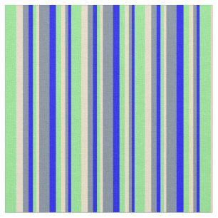 Tela Azul, gris pizarra claro, negro y color verde clar