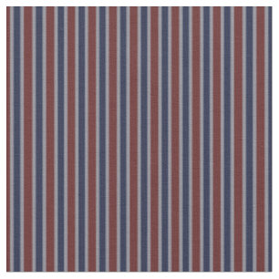 Tela azul marino, rojo ladrillo, gris claro, franja bla