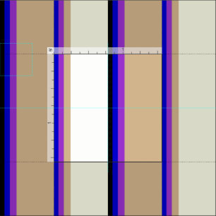 Tela Azul, Orquídea Oscura, Tan, Beige y Color Negro