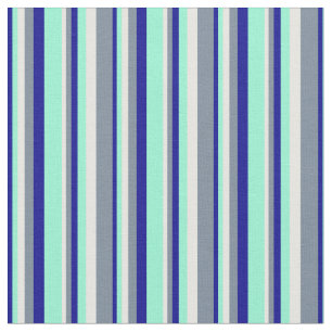 Tela Azul oscuro, Aquamarina, gris pizarra blanco y cla