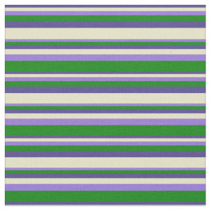 Tela Azul pizarra oscura, dorado pálido, morado y verde