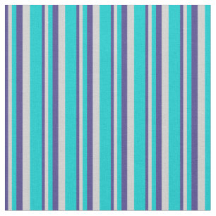 Tela Azul pizarra oscura, gris claro y turquesa oscuro