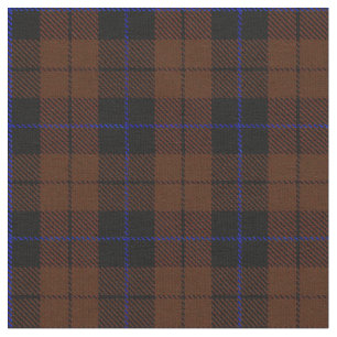 Tela Azul/raya negra marrones ricos profundos