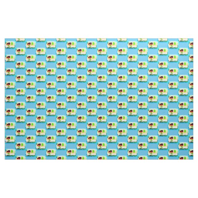 Tela Azul retro modificado para requisitos particulares (Yarda)