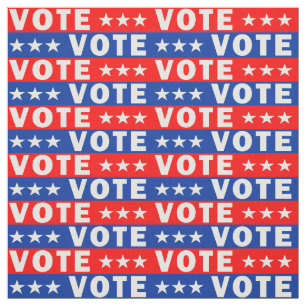 Tela Azul rojo. fiesta político. Votación, elecciones