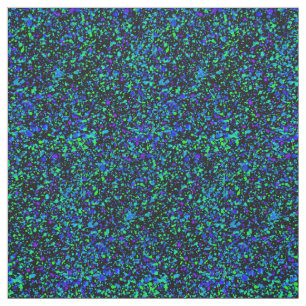 Tela Azul Salpicado - Algodón Pima