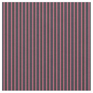 Tela Azul Tronada, Rosa Profundo y Franjas Gris Oscuro