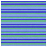 Azul, verde mar y azul de Cornflower