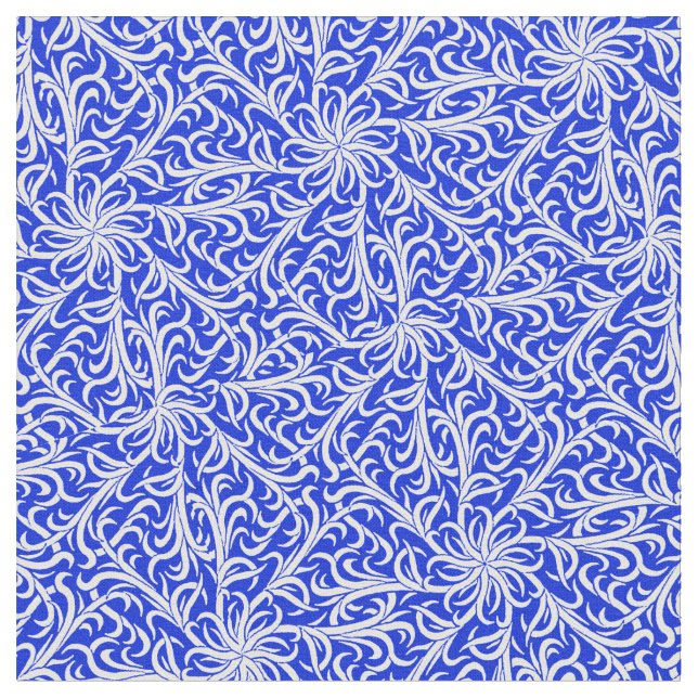 Tela Azul y blanco de Winston Delft (De cerca)