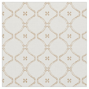 Tela Azulejo bohemio moderno delicado mudcloth 
