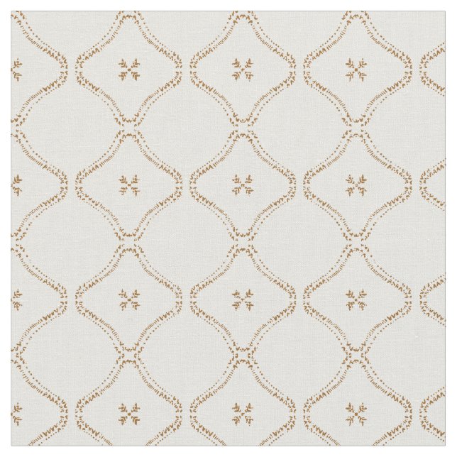 Tela Azulejo bohemio moderno delicado mudcloth  (De cerca)