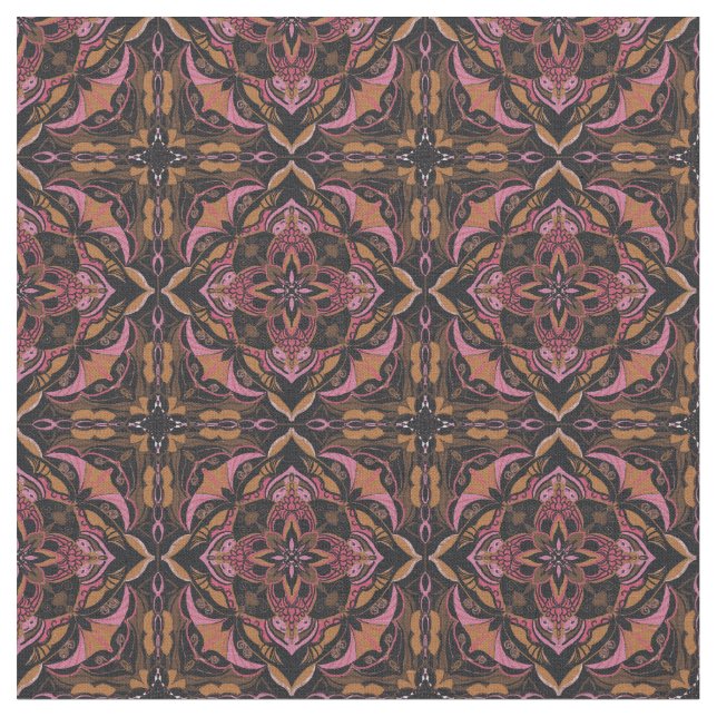 Tela Azulejo de color negro mosaico español (De cerca)