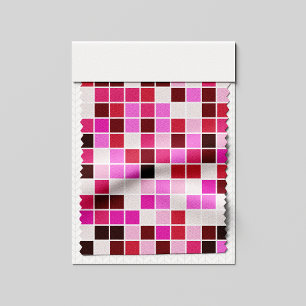 Tela Azulejos de Piscina, Baldosas Mosaico Rosa, Patrón