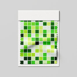 Tela Azulejos de Piscina, Baldosas Mosaico Verdes, Patr