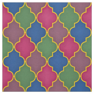 Tela Azulejos marroquíes Lilac (de gran tamaño)