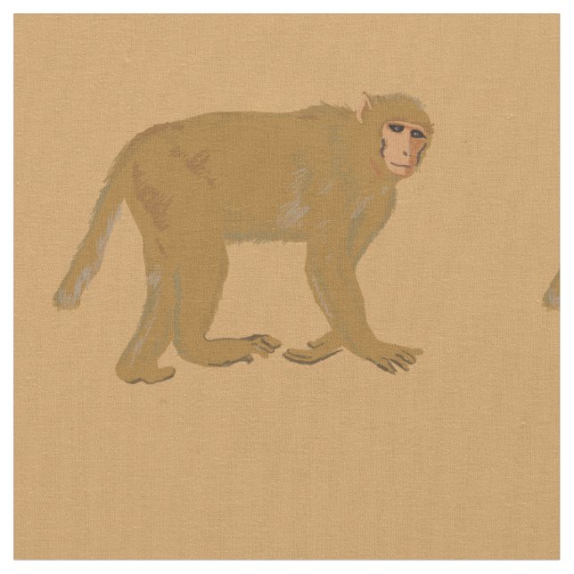Tela Baboon Monkey Art  (De cerca)