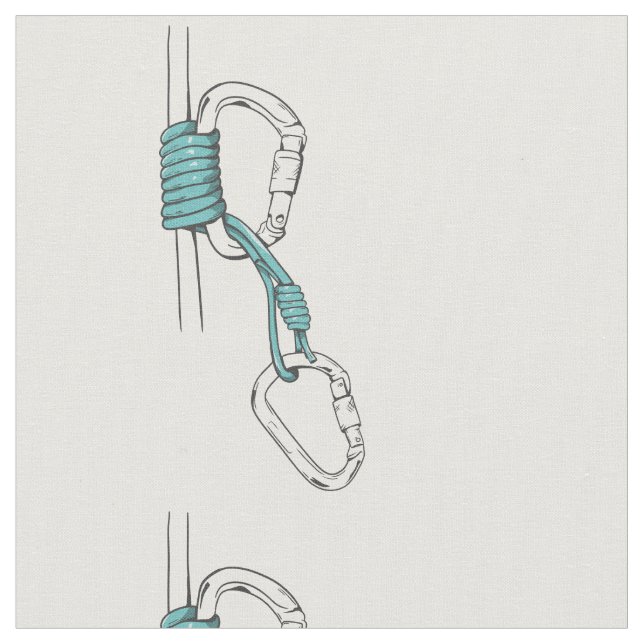 Tela Bachmann Knot Climbing Prusik Hitch (De cerca)