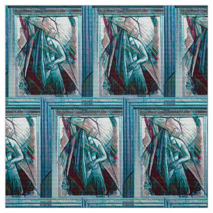 Tela Bailarín Belly del Art Decó cubano