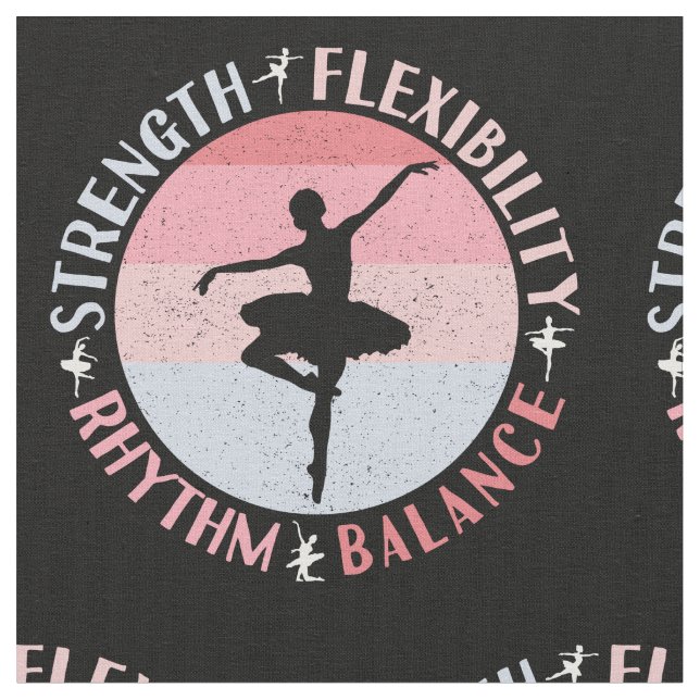 Tela Bailarina Bailarina de Ballet - Valores de Mentali (De cerca)