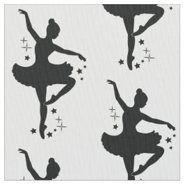Tela Bailarina con las estrellas en silueta