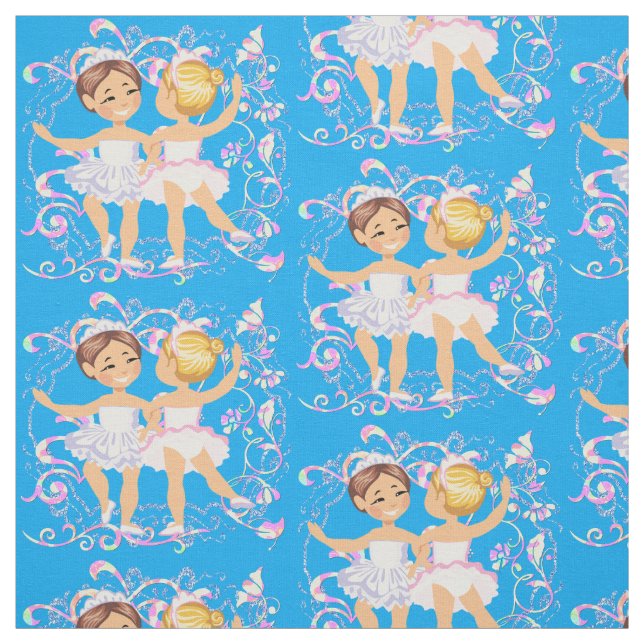 Tela Bailarinas de ballet para niñas (Retal)