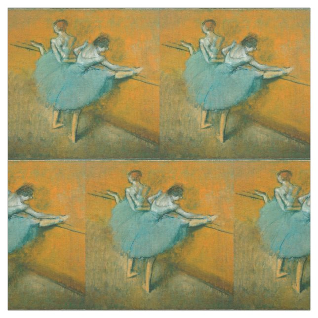Tela Bailarinas de Degas en el ballet de bar (Retal)