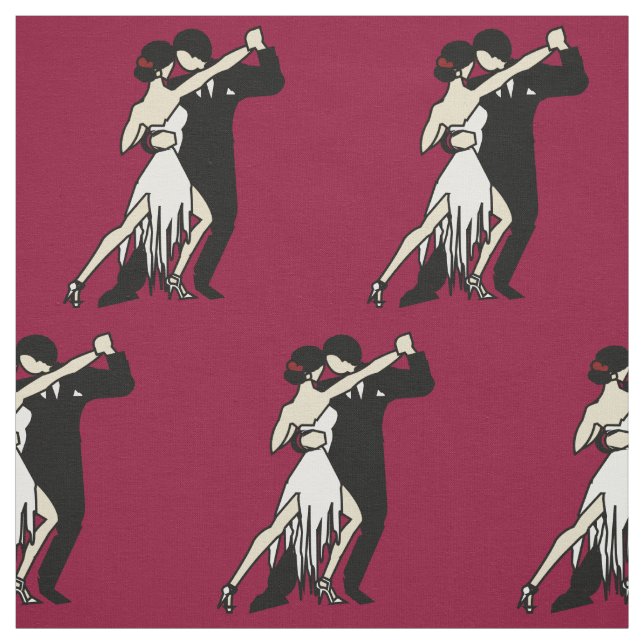 Tela Bailarinas de tango romántico (Retal)