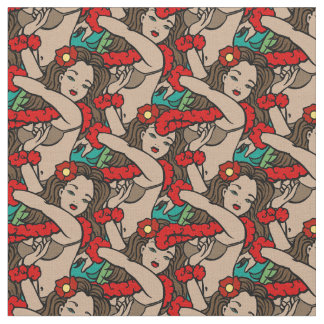 Tela Bailarines hawaianos de Hula
