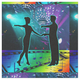Tela Baile De Baile Pareja De Luces Y Música #3