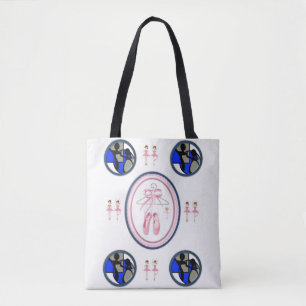 Tela baile de bolso de tote