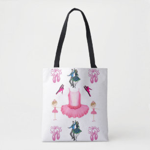 Tela baile de bolso de tote
