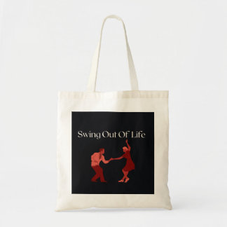 Tela baile oscilante bolso de tote swing fuera de la vi