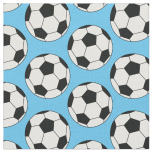 Tela Balas de fútbol luz azul