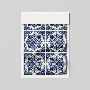Tela Baldosas mediterráneas, portuguesas, azulejo, mall