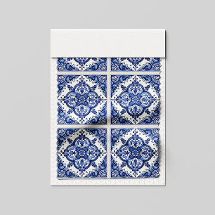 Tela Baldosas mediterráneas, portuguesas, azulejo, mall