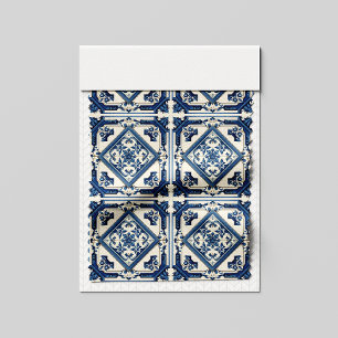 Tela Baldosas mediterráneas, portuguesas, azulejo, mall