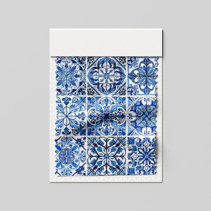 Tela Baldosas mediterráneas, portuguesas, azulejo, mall