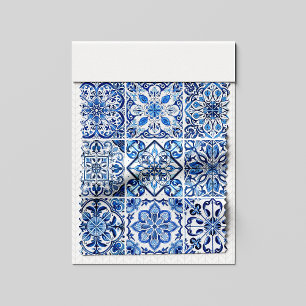 Tela Baldosas mediterráneas, portuguesas, azulejo, mall