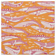 ballenas minke viva magenta satsuma naranja